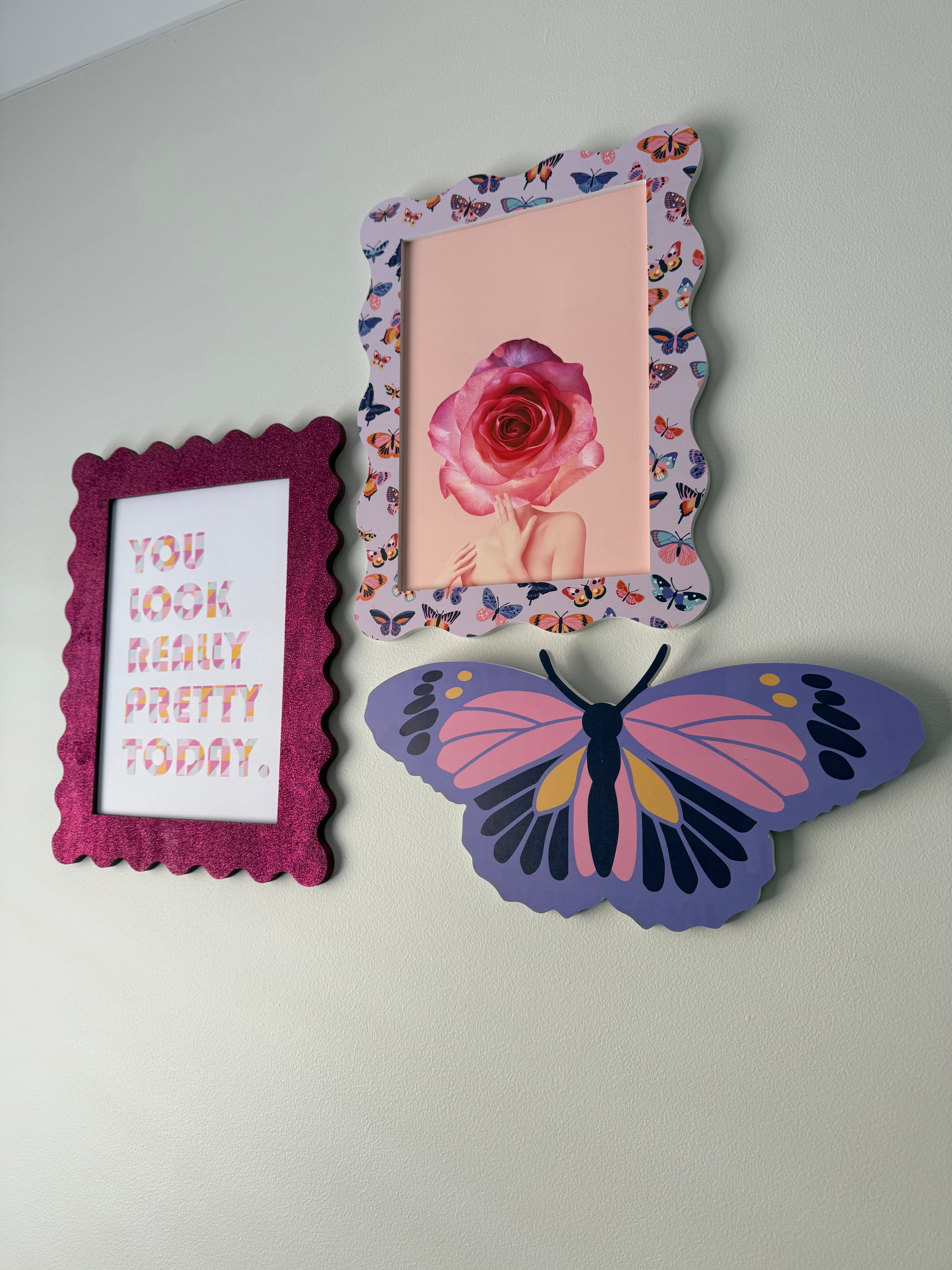 Butterfly Pink Navy