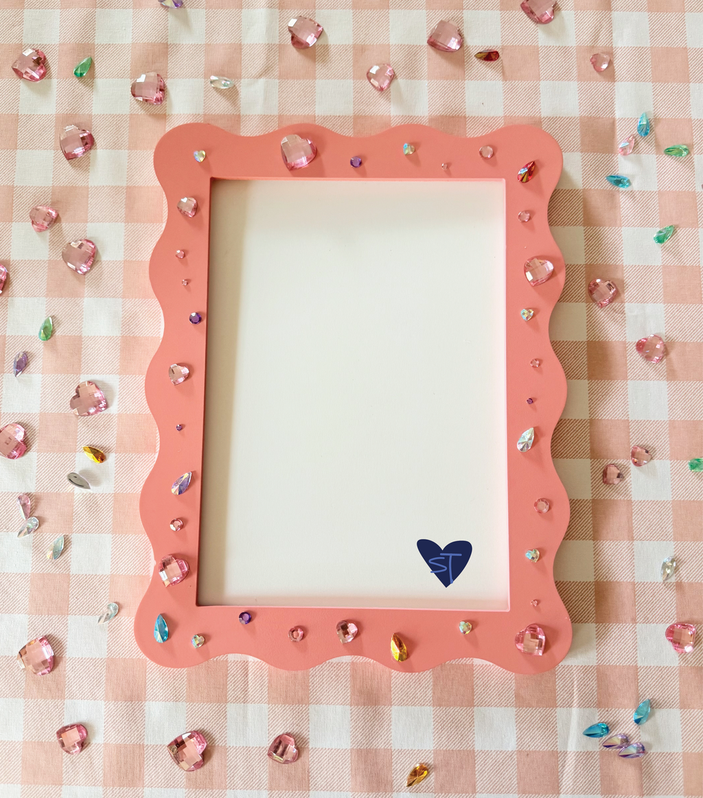 #003 A4 Pink Bedazzle Frame