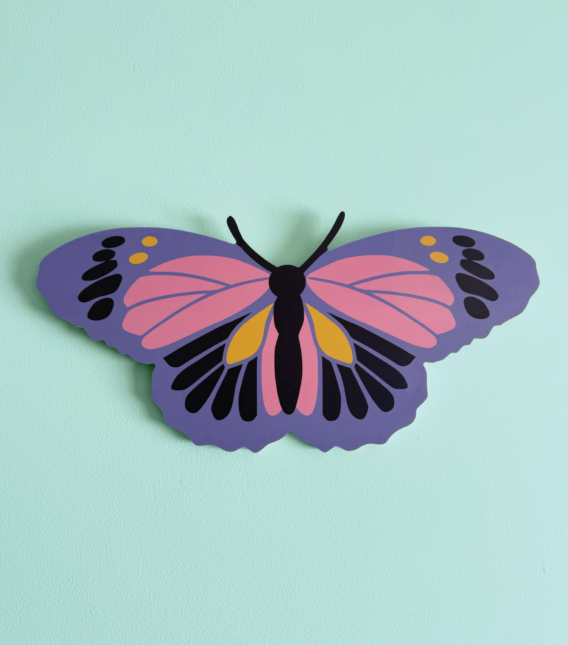 Butterfly Pink Navy