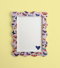 A4 Butterfly Wavy Frame