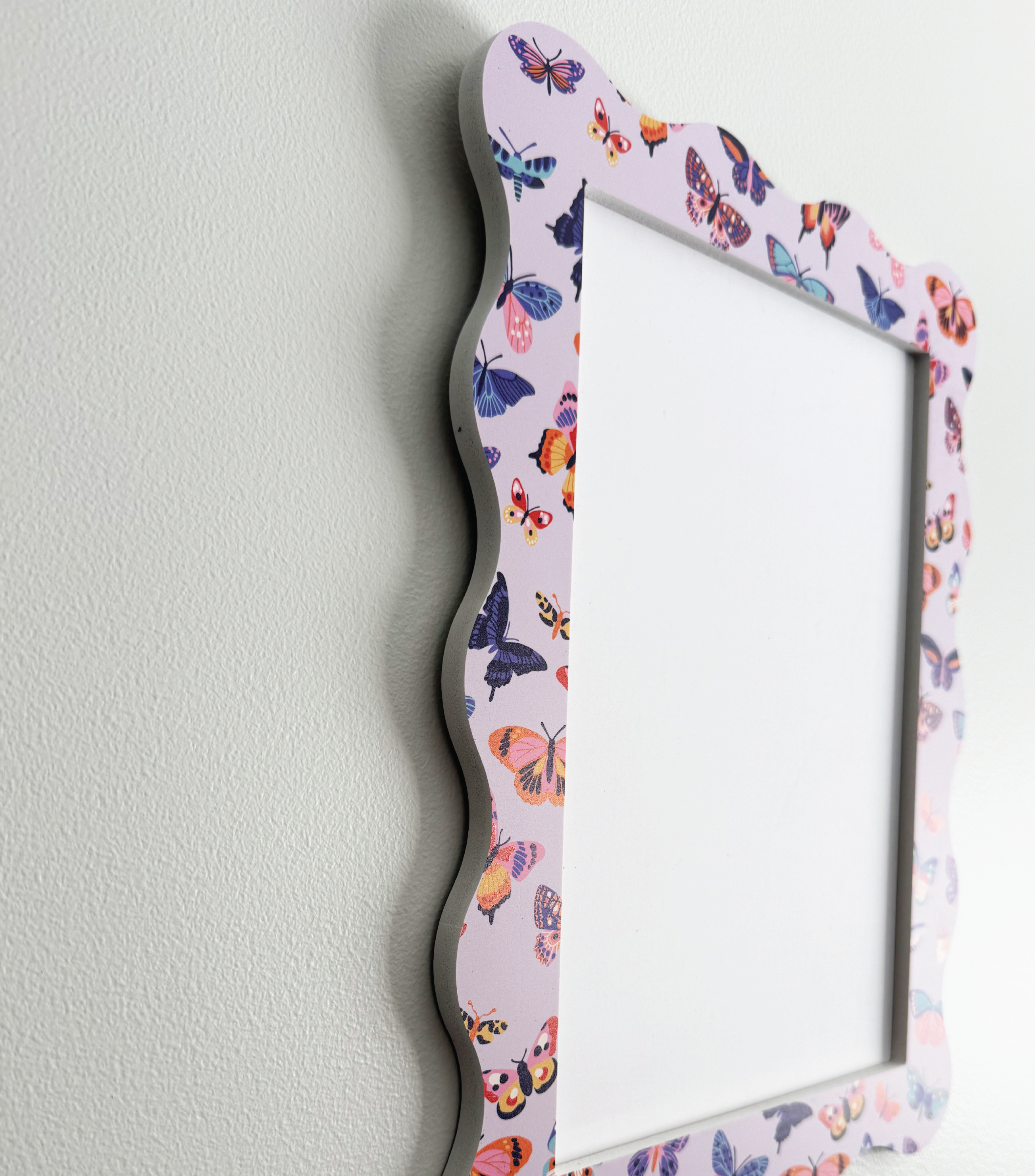 A4 Butterfly Wavy Frame