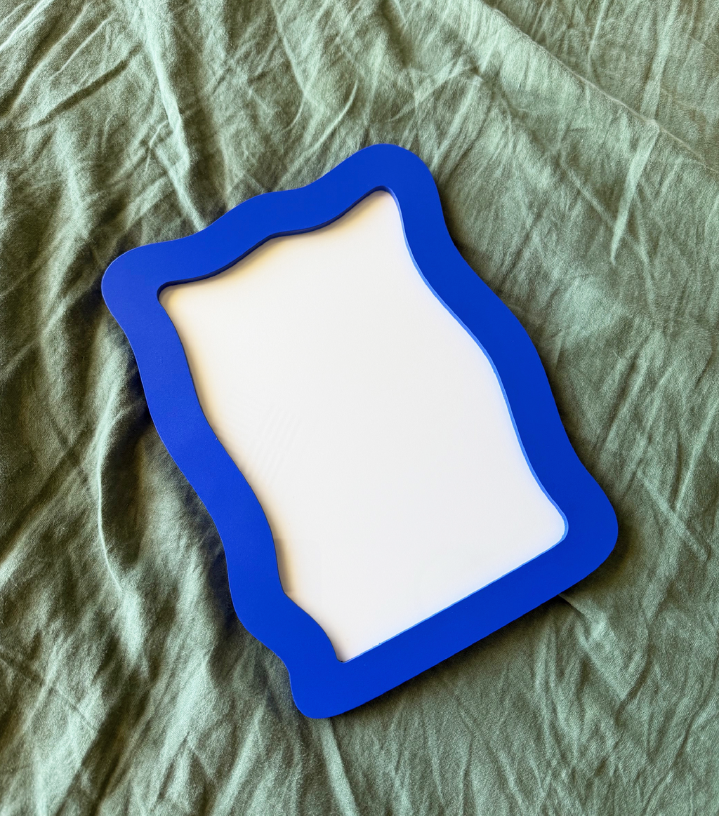 A4 Cobalt Frame (Organic Shape #1)
