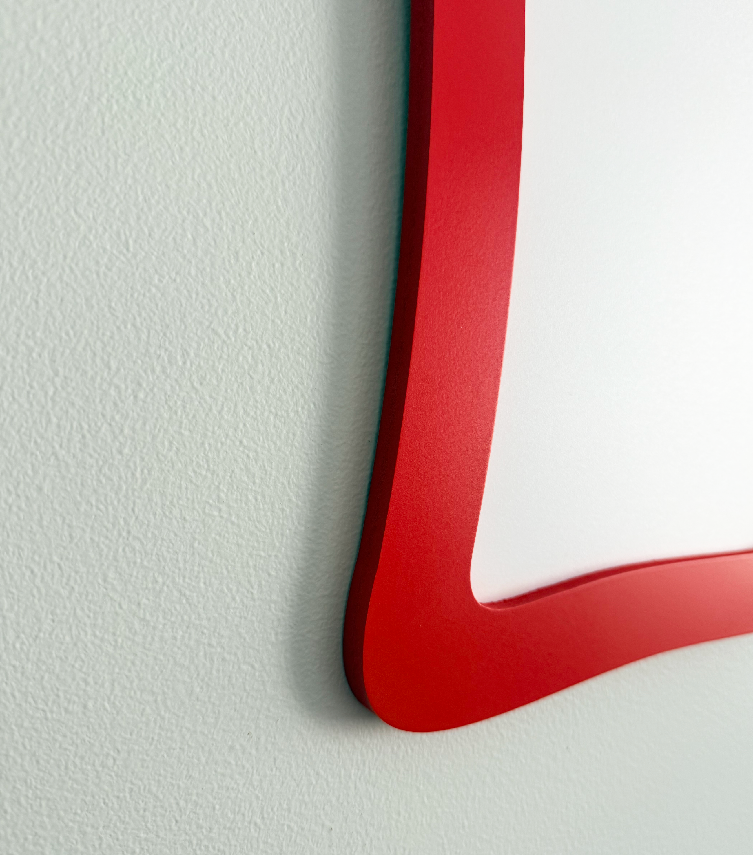A4 Red Frame (Organic Shape #2)