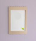A4 Bone Scallop Frame