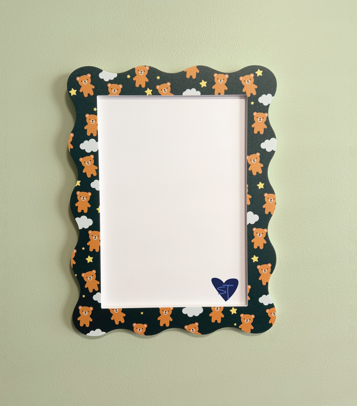 A4 Starry Teddy Wavy Frame