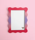 A4 Ombre Lollipop Wavy Frame