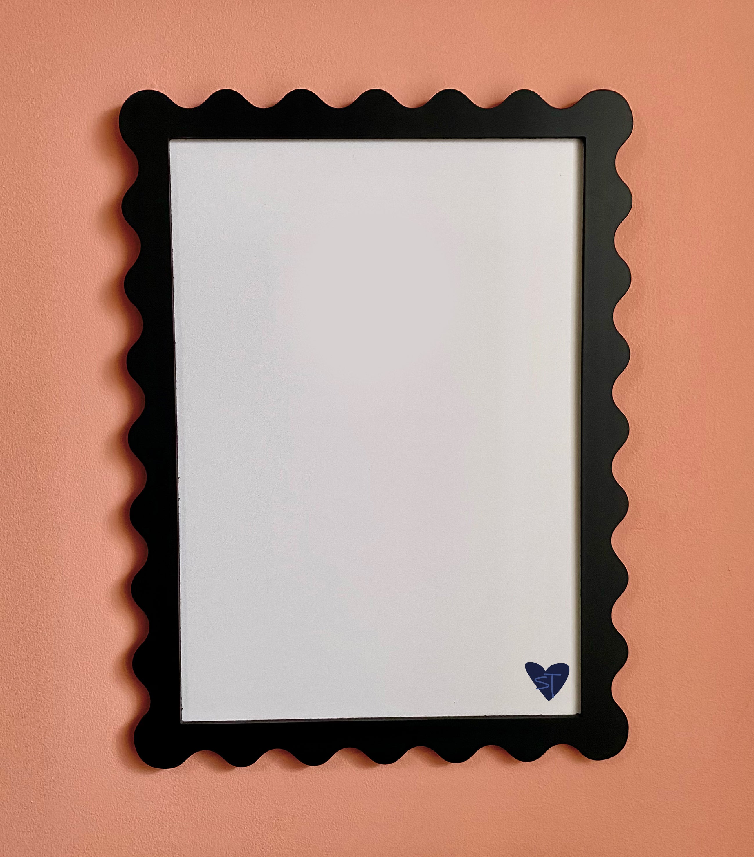 A3 Black Squiggle Frame